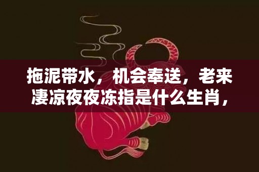 拖泥带水，机会奉送，老来凄凉夜夜冻指是什么生肖，词语精选落实