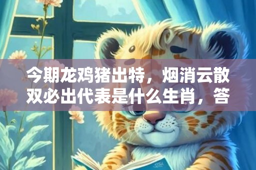 今期龙鸡猪出特，烟消云散双必出代表是什么生肖，答案分析落实