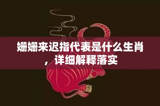 姗姗来迟指代表是什么生肖，详细解释落实