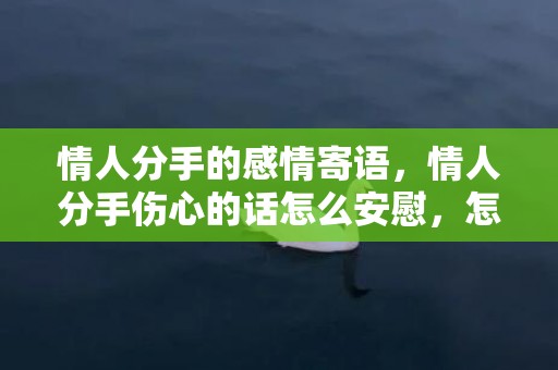 情人分手的感情寄语，情人分手伤心的话怎么安慰，怎样安慰情人心情不好