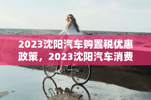 2023沈阳汽车购置税优惠政策，2023沈阳汽车消费补贴政策一览