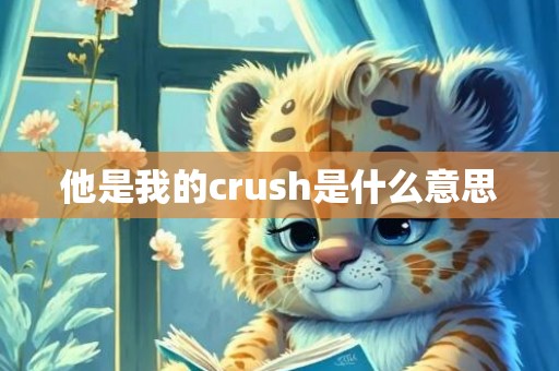 他是我的crush是什么意思