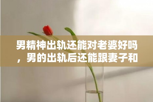 男精神出轨还能对老婆好吗，男的出轨后还能跟妻子和洽如初吗（谅解出轨的伴侣后）