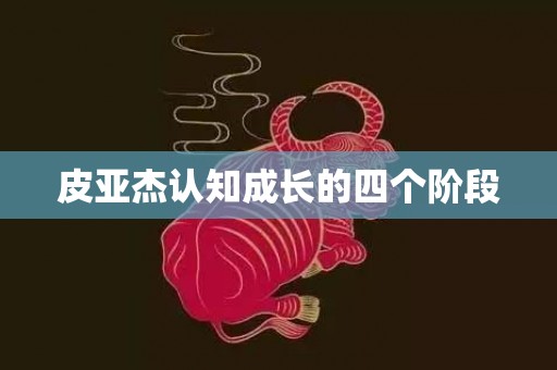 皮亚杰认知成长的四个阶段