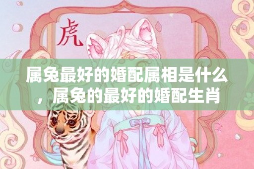 属兔最好的婚配属相是什么，属兔的最好的婚配生肖