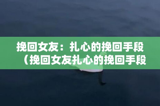 挽回女友：扎心的挽回手段（挽回女友扎心的挽回手段有哪些）