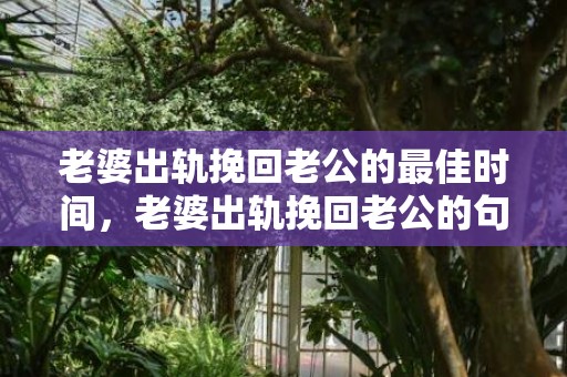 老婆出轨挽回老公的最佳时间，老婆出轨挽回老公的句子说说短句搞笑