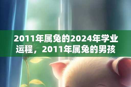 2011年属兔的2024年学业运程，2011年属兔的男孩命好不好