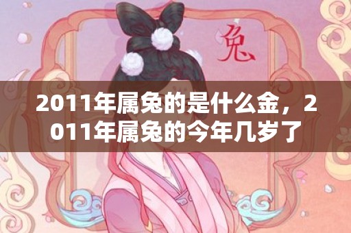 2011年属兔的是什么金，2011年属兔的今年几岁了