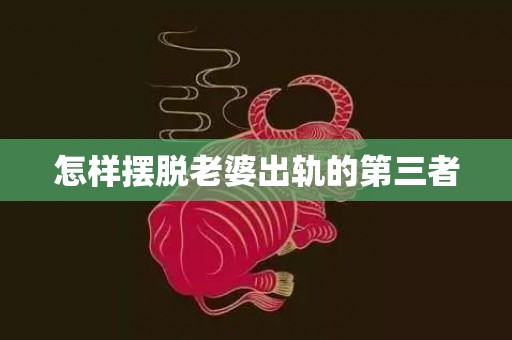 怎样摆脱老婆出轨的第三者