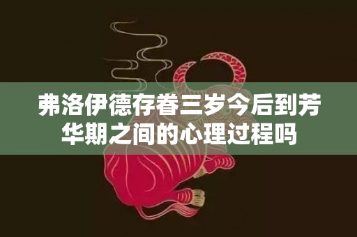 弗洛伊德存眷三岁今后到芳华期之间的心理过程吗