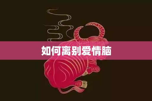 如何离别爱情脑