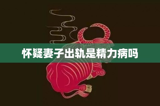 怀疑妻子出轨是精力病吗