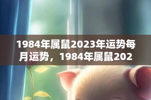 1984年属鼠2023年运势每月运势，1984年属鼠2023年虚岁多少