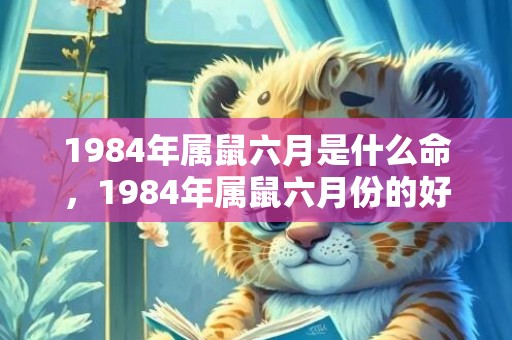 1984年属鼠六月是什么命，1984年属鼠六月份的好不好