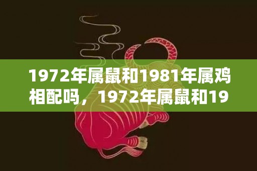 1972年属鼠和1981年属鸡相配吗，1972年属鼠和1974年属虎婚姻如何