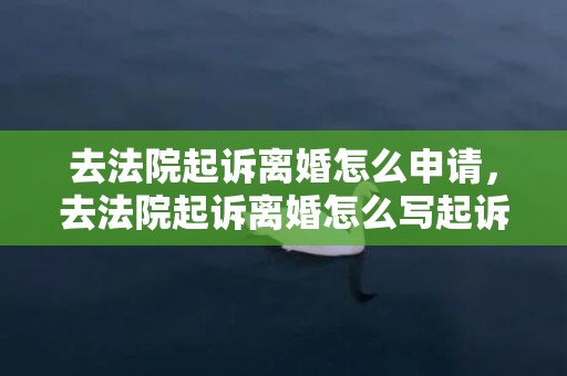 去法院起诉离婚怎么申请，去法院起诉离婚怎么写起诉书？离婚起诉书的范文