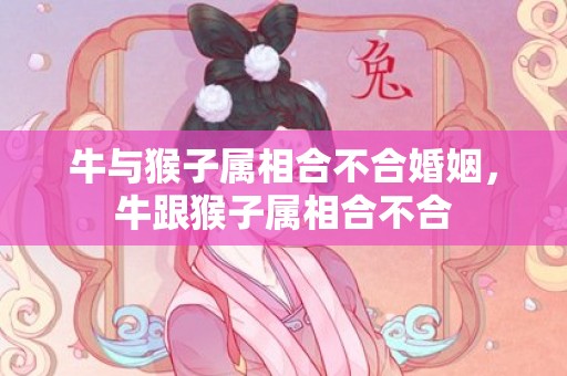 牛与猴子属相合不合婚姻，牛跟猴子属相合不合