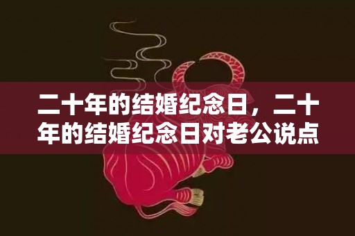 二十年的结婚纪念日，二十年的结婚纪念日对老公说点啥话好呢，结婚20周年对老公说的话