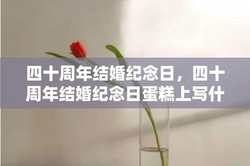 四十周年结婚纪念日，四十周年结婚纪念日蛋糕上写什么