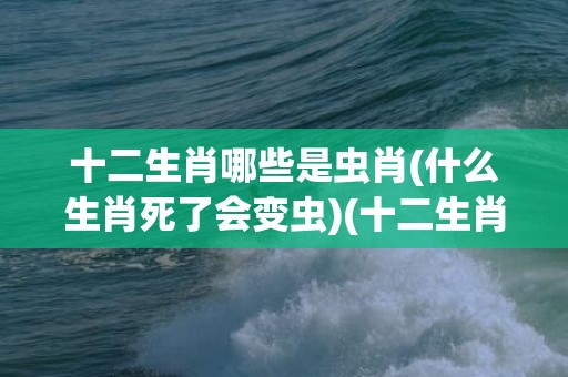 十二生肖哪些是虫肖(什么生肖死了会变虫)(十二生肖哪几肖代表虫)