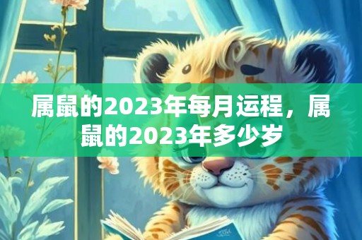 属鼠的2023年每月运程，属鼠的2023年多少岁