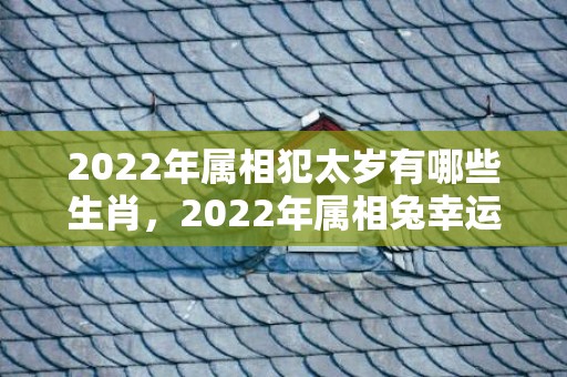 2022年属相犯太岁有哪些生肖，2022年属相兔幸运色是啥