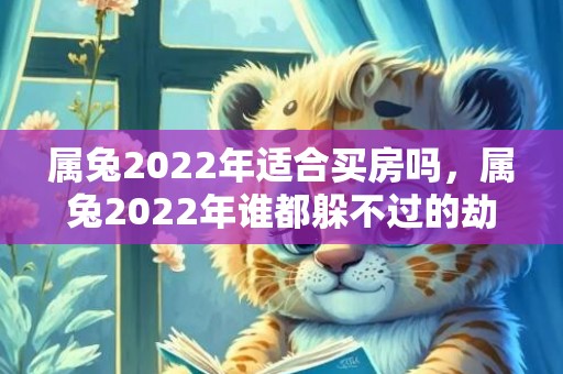 属兔2022年适合买房吗，属兔2022年谁都躲不过的劫难