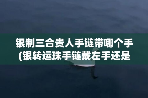 银制三合贵人手链带哪个手(银转运珠手链戴左手还是右手)