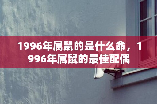 1996年属鼠的是什么命，1996年属鼠的最佳配偶