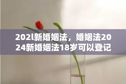 202l新婚姻法，婚姻法2024新婚姻法18岁可以登记结婚是真的吗，新婚姻法离婚的条件