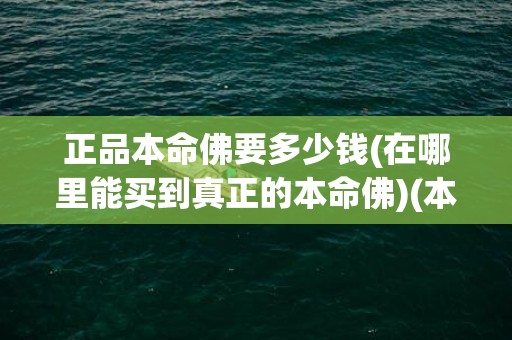 正品本命佛要多少钱(在哪里能买到真正的本命佛)(本命佛多少钱一个)