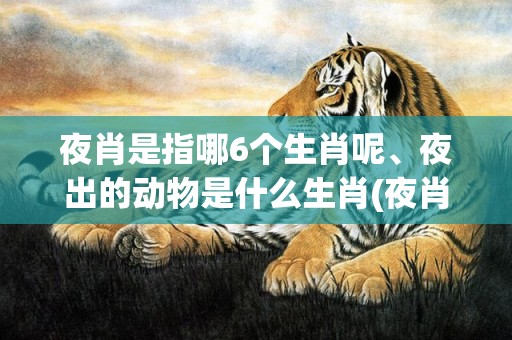 夜肖是指哪6个生肖呢、夜出的动物是什么生肖(夜肖是指哪6个生肖雨肖)