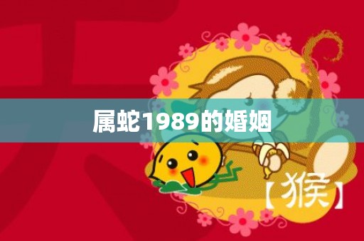 属蛇1989的婚姻