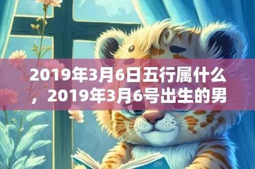 2019年3月6日五行属什么，2019年3月6号出生的男宝宝五行缺水要如何起名字