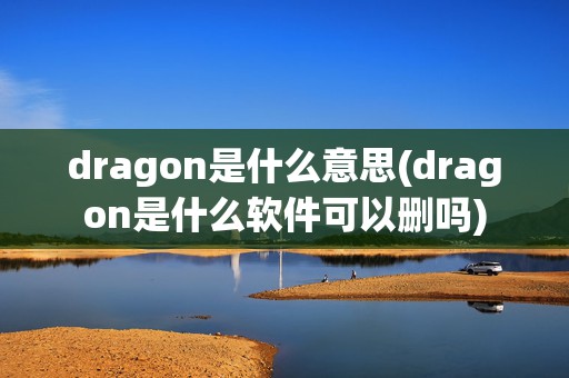 dragon是什么意思(dragon是什么软件可以删吗)