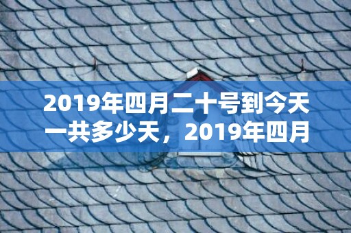 2019年四月二十号到今天一共多少天，2019年四月二十七出生的双胞胎男孩如何起名字，五行属什么