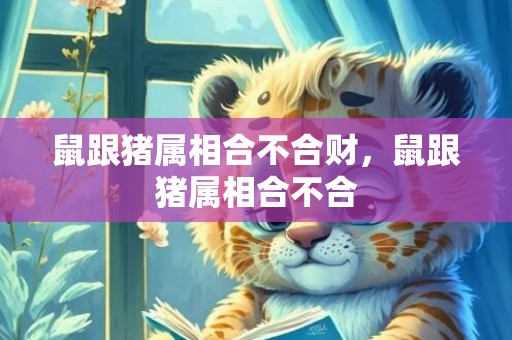 鼠跟猪属相合不合财，鼠跟猪属相合不合