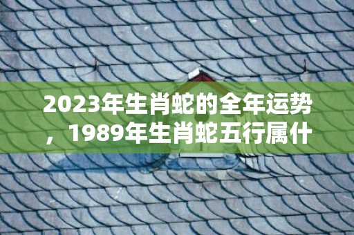 2023年生肖蛇的全年运势，1989年生肖蛇五行属什么