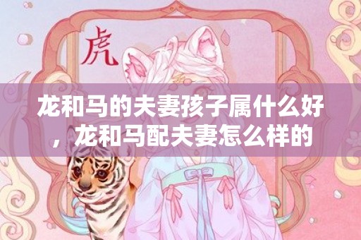 龙和马的夫妻孩子属什么好，龙和马配夫妻怎么样的