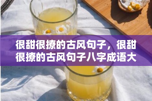 很甜很撩的古风句子，很甜很撩的古风句子八字成语大全集 又甜又撩的古风短句10个字