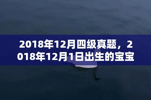 2018年12月四级真题，2018年12月1日出生的宝宝起名大全，此日生宝宝五行是什么？