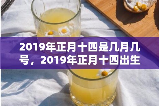 2019年正月十四是几月几号，2019年正月十四出生的女孩五行缺木取什么名字好听？