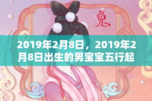 2019年2月8日，2019年2月8日出生的男宝宝五行起名大全