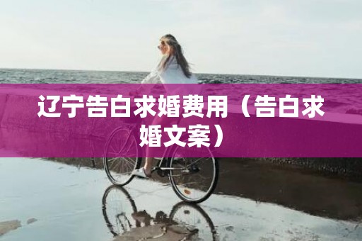 辽宁告白求婚费用（告白求婚文案）