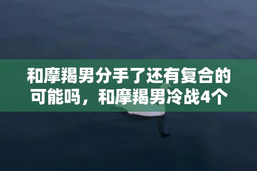 和摩羯男分手了还有复合的可能吗，和摩羯男冷战4个月,跟摩羯座冷战如何让他服软