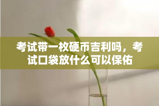 考试带一枚硬币吉利吗，考试口袋放什么可以保佑