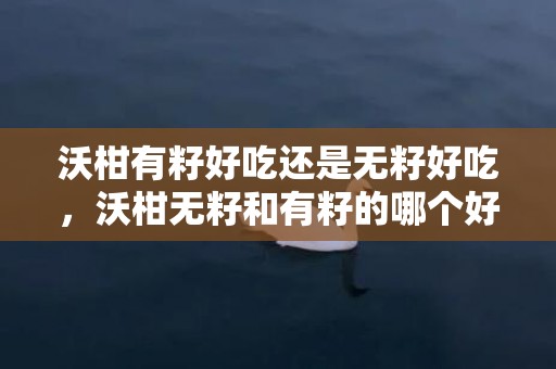 沃柑有籽好吃还是无籽好吃，沃柑无籽和有籽的哪个好吃