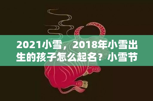 2021小雪，2018年小雪出生的孩子怎么起名？小雪节气是什么节气？