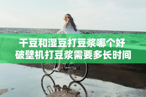 干豆和湿豆打豆浆哪个好 破壁机打豆浆需要多长时间可以喝